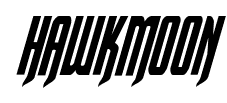 Hawkmoon font