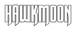 Hawkmoon font