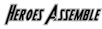 Heroes Assemble font