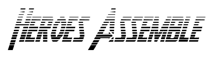 Heroes Assemble font