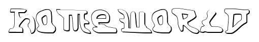 Homeworld font