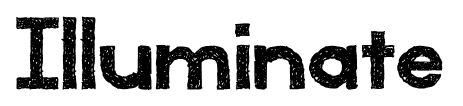 Illuminate font