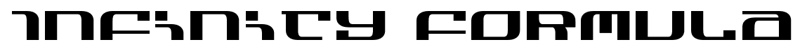 Infinity Formula font