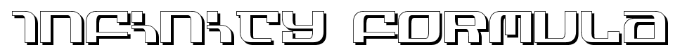 Infinity Formula font