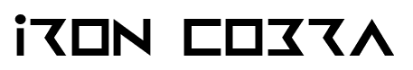 Iron Cobra font