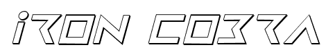Iron Cobra font