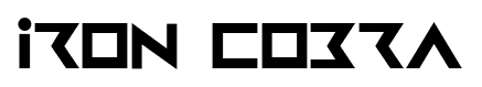 Iron Cobra font