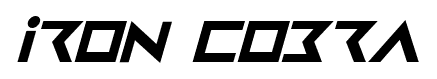 Iron Cobra font