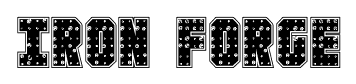 Iron Forge font