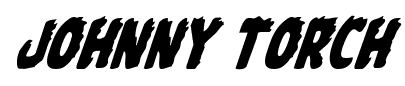 Johnny Torch font