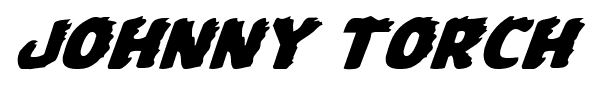Johnny Torch font