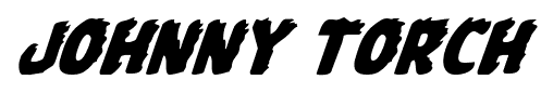 Johnny Torch font