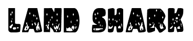 Land Shark font