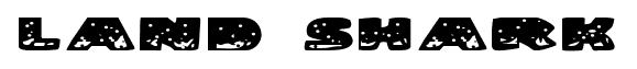Land Shark font