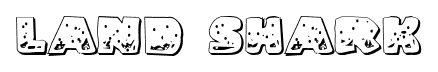 Land Shark font