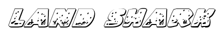 Land Shark font