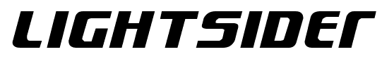 Lightsider font