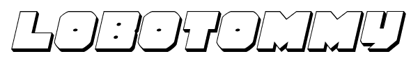 Lobotommy font