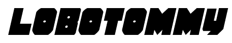Lobotommy font