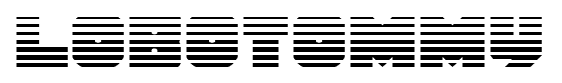 Lobotommy font