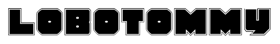 Lobotommy font