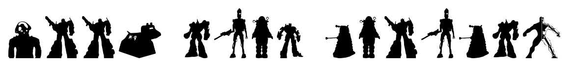 Look sir, droids! font