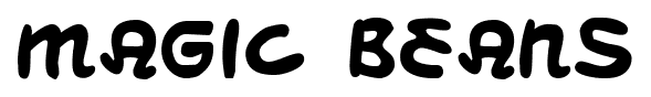 Magic Beans font
