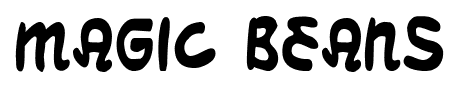 Magic Beans font
