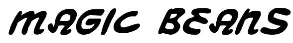 Magic Beans font