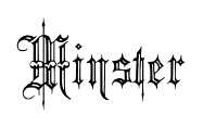 Minster font
