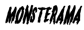 Monsterama font