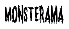 Monsterama font