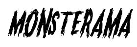 Monsterama font