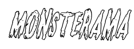 Monsterama font