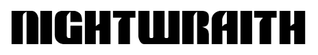 Nightwraith font