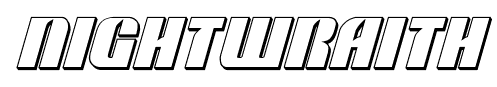 Nightwraith font
