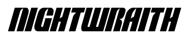 Nightwraith font