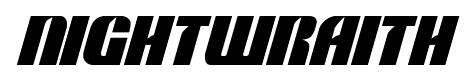 Nightwraith font