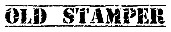 Old Stamper font