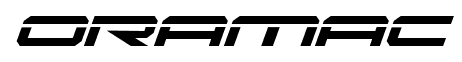 Oramac font