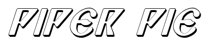 Piper Pie font