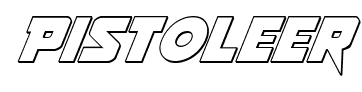 Pistoleer font