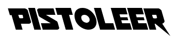 Pistoleer font