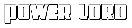 Power Lord font