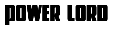 Power Lord font