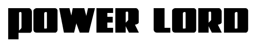 Power Lord font