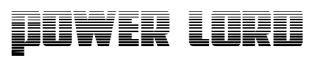 Power Lord font