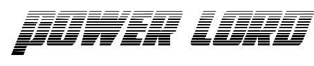 Power Lord font