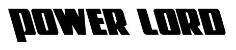 Power Lord font