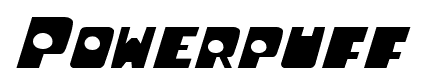 Powerpuff font